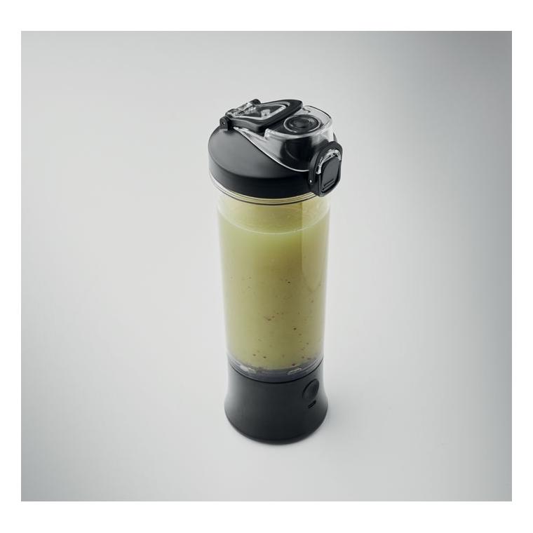 Blender portabil pentru smoothie Mixie Negru