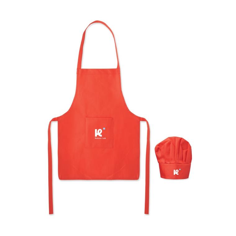 Set de bucătărie pentru copii Kid Chef Roșu