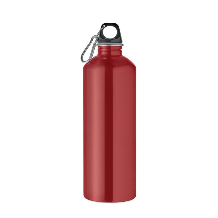 Sticlă cu perete simplu Re-One Moss, 1000 ml Roșu
