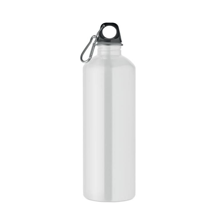 Sticlă cu perete simplu Re-One Moss, 1000 ml Alb