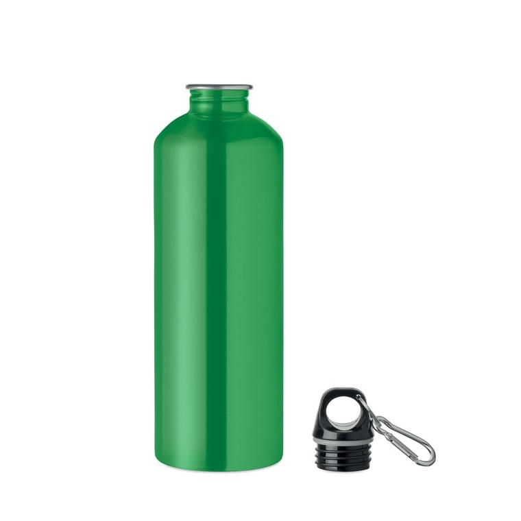 Sticlă cu perete simplu Re-One Moss, 1000 ml Verde
