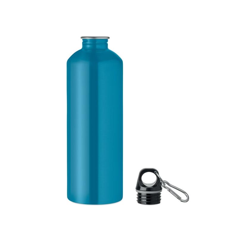 Sticlă cu perete simplu Re-One Moss, 1000 ml Turquoise