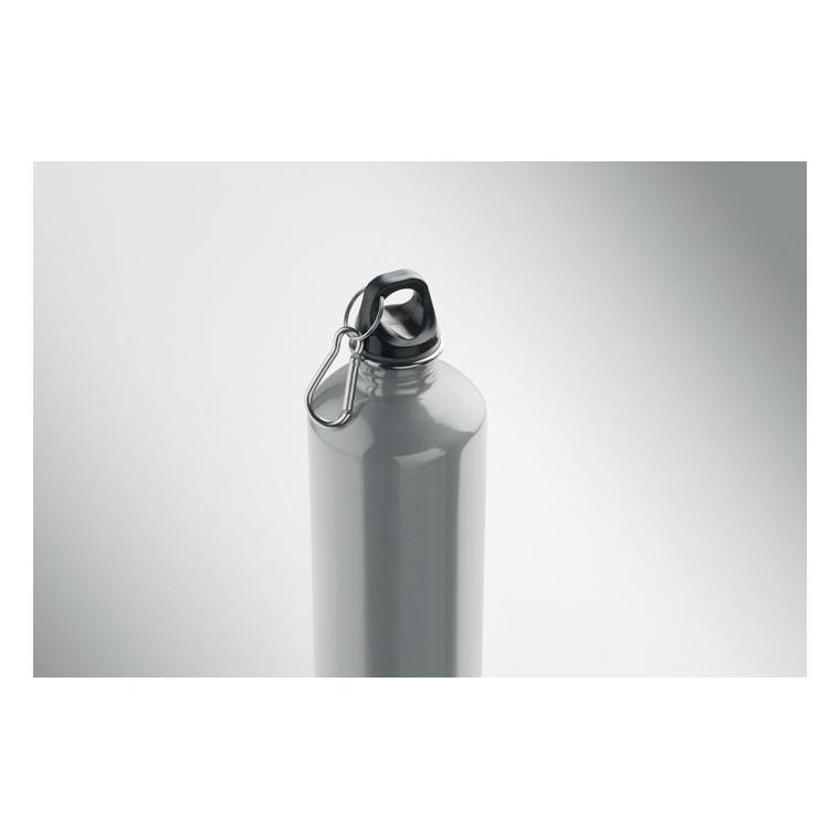 Sticlă cu perete simplu Re-One Moss, 1000 ml Argintiu mat