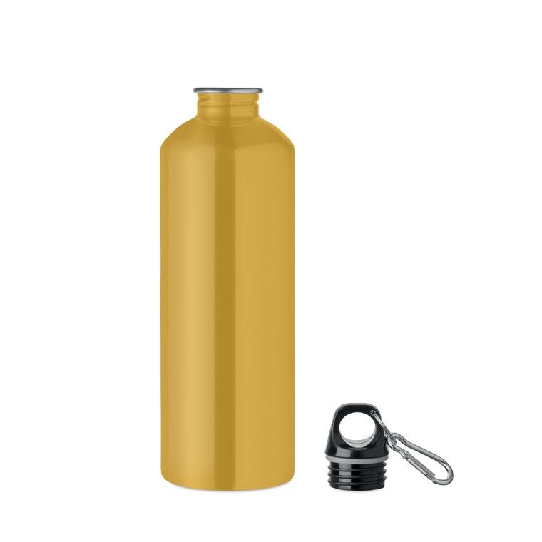 Sticlă cu perete simplu Re-One Moss, 1000 ml ocru