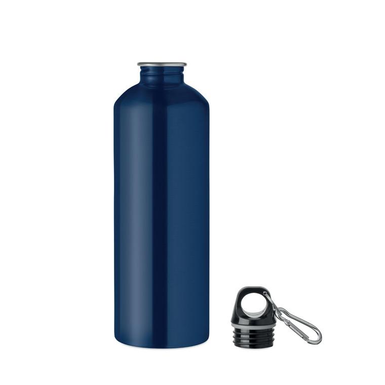Sticlă cu perete simplu Re-One Moss, 1000 ml Navy 