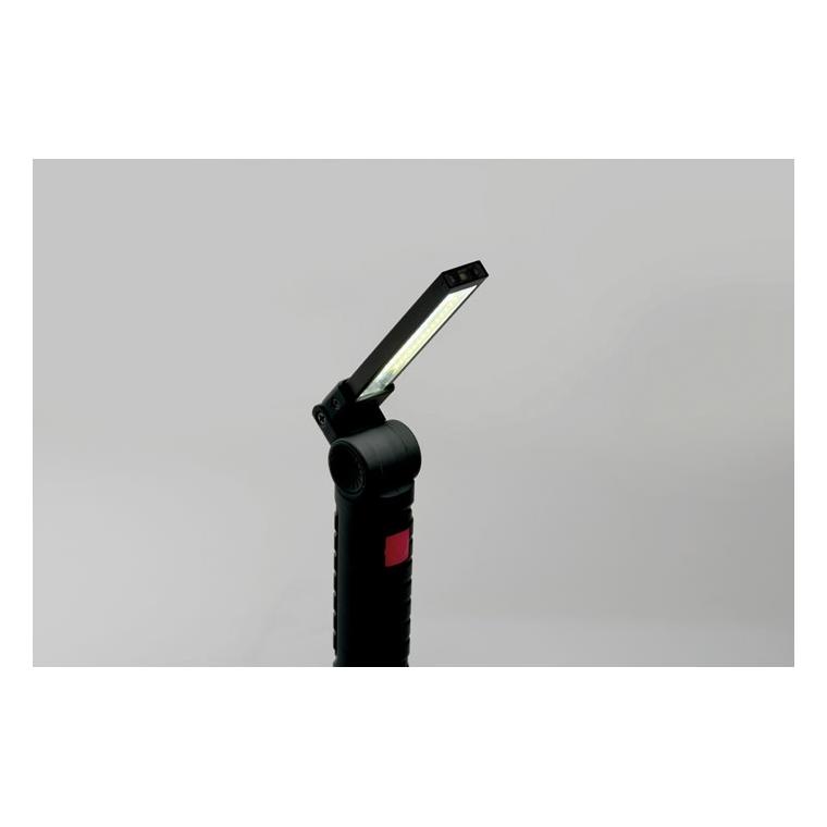 Lumină de lucru reîncărcabilă Rotate Negru