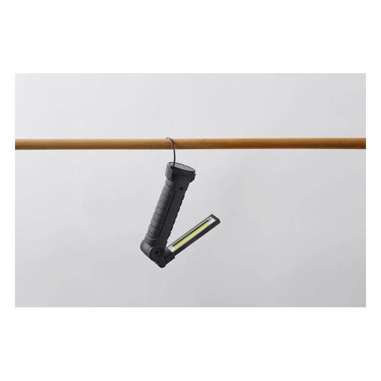 Lumină de lucru reîncărcabilă Rotate Negru