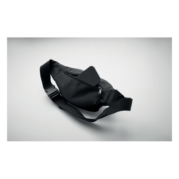 Borsetă din RPET 600D Hipla Negru