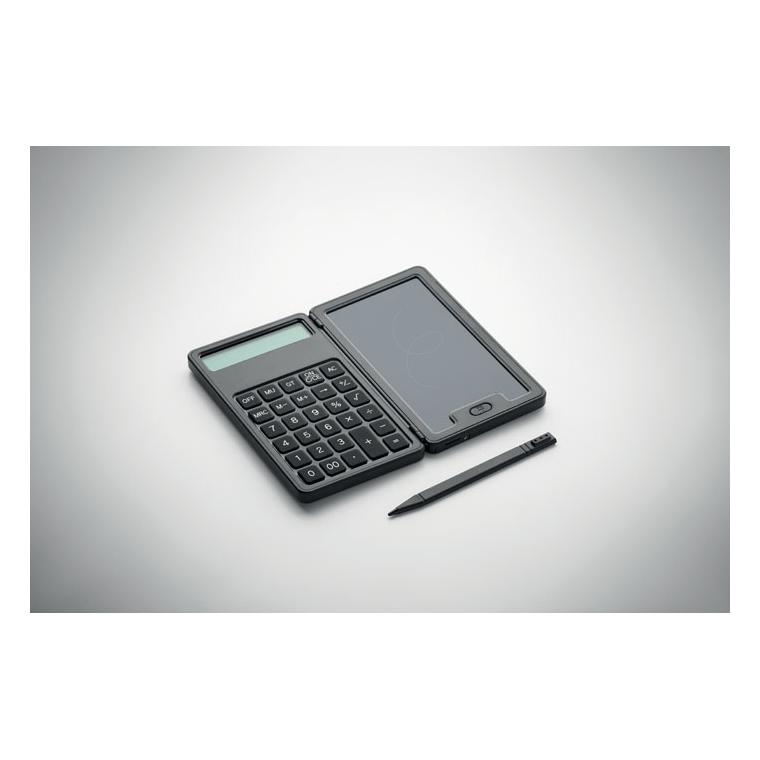 Calculator cu tabletă LCD Clerk Negru