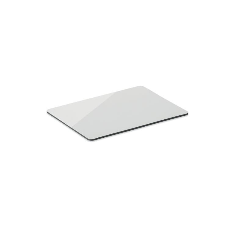 Magnet dreptunghiular din PVC Magrec 75 Alb