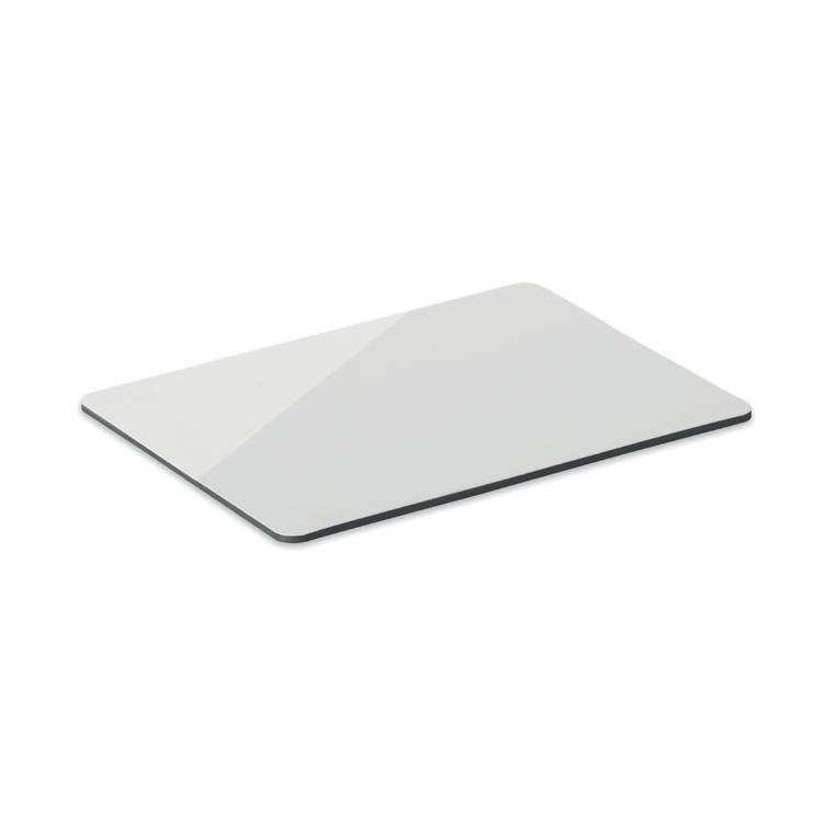 Magnet dreptunghiular din PVC Magrec 100 Alb