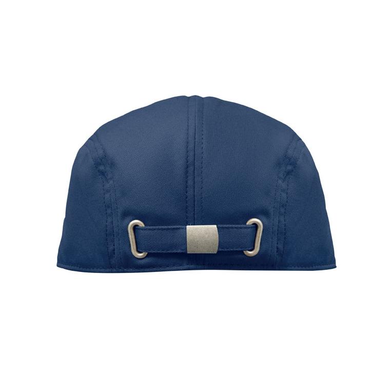 Șapcă plată Newsboy Flat Peak, 235 g/m² Albastru
