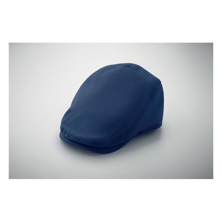 Șapcă plată Newsboy Flat Peak, 235 g/m² Albastru
