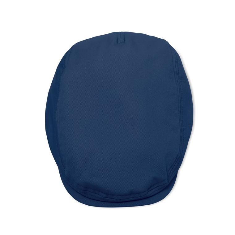 Șapcă plată Newsboy Flat Peak, 235 g/m² Albastru