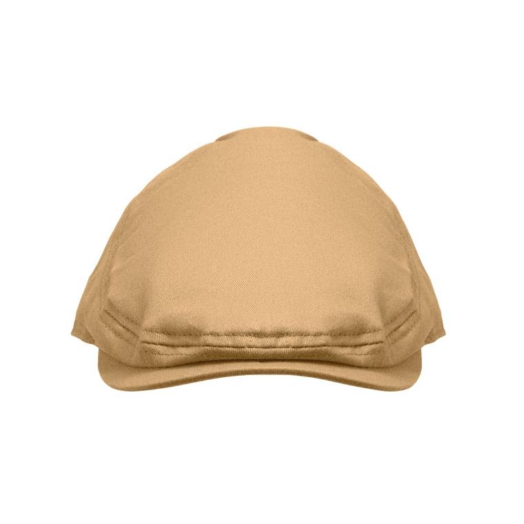 Șapcă plată Newsboy Flat Peak, 235 g/m² Kaki