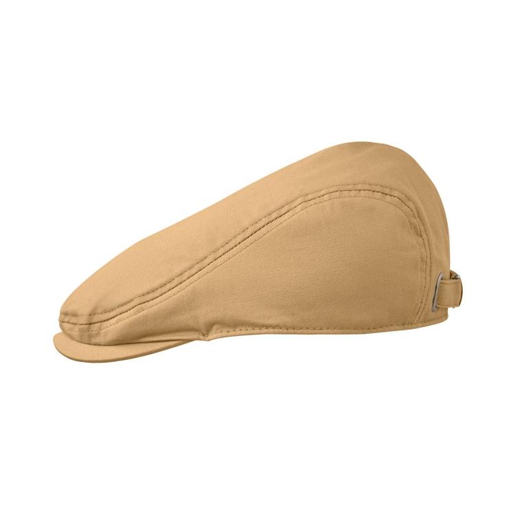 Șapcă plată Newsboy Flat Peak, 235 g/m² Kaki