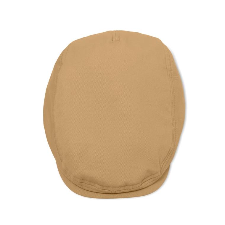 Șapcă plată Newsboy Flat Peak, 235 g/m² Kaki