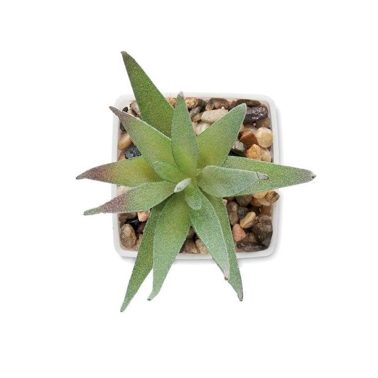 Mini plantă artificială Artiloe Alb
