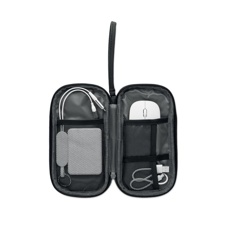 Pouch organizator din RPET 600D Allthere Negru