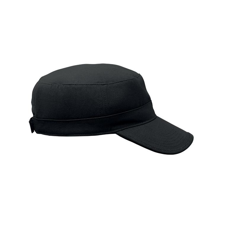 Șapcă militară Field, 260 g/m² Negru