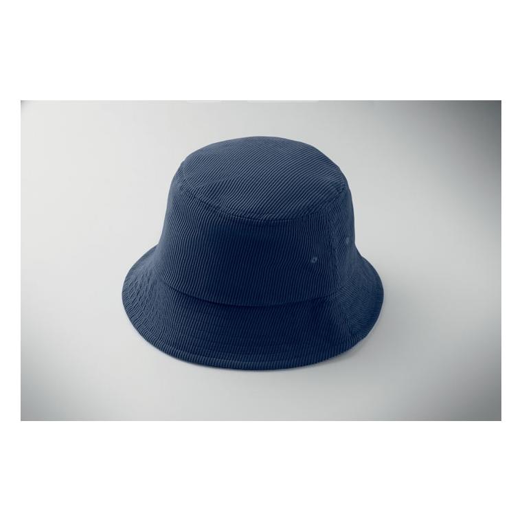 Pălărie bucket din raiat Scoop Albastru
