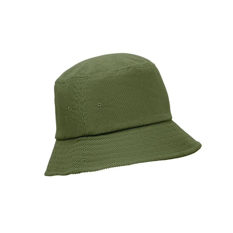 Pălărie bucket din raiat Scoop Verde militar