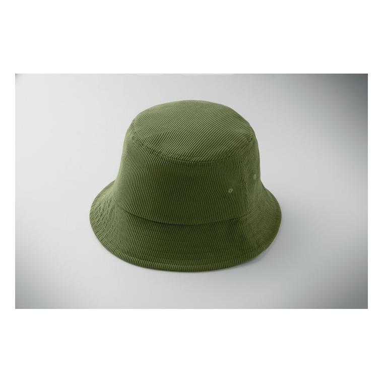 Pălărie bucket din raiat Scoop Verde militar