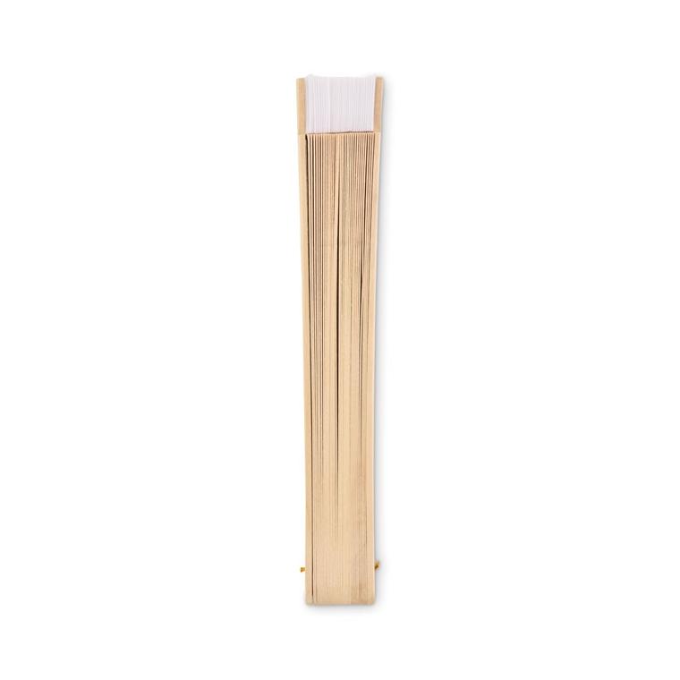 Evantai din lemn Woodfan Alb
