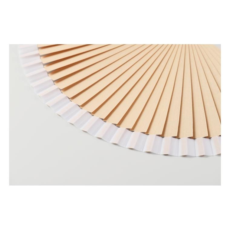 Evantai din lemn Woodfan Alb