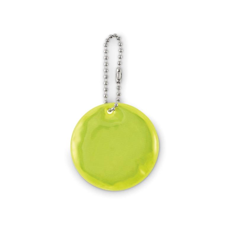Breloc rotund reflectorizant Grin