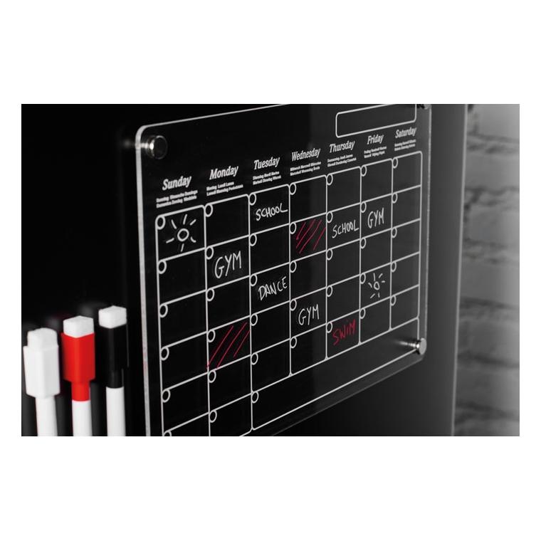 Planificator acrilic magnetic Planit Transparent
