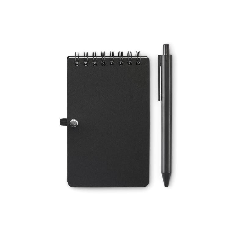 Blocnotes rezistent la apă Kit Negru