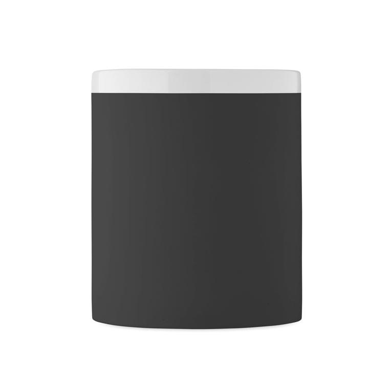 Cană din ceramică Mugiva, 300 ml Negru