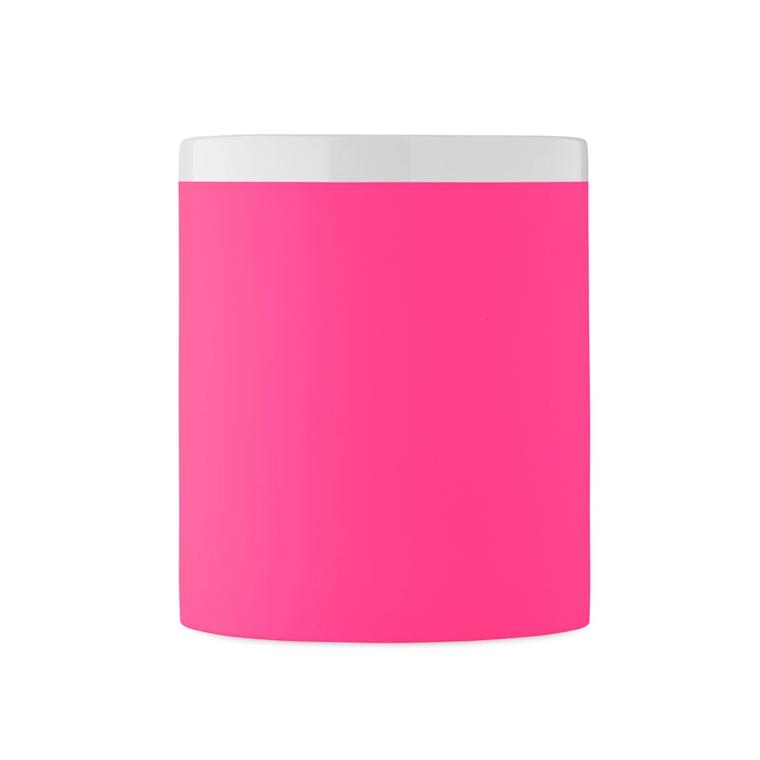 Cană din ceramică Mugiva, 300 ml Roz neon