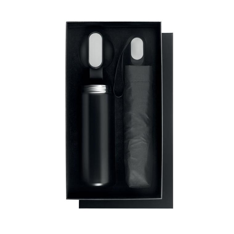 Set cadou din 2 piese Hithere Negru