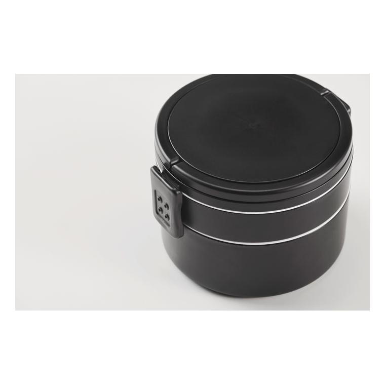Caserolă cu 2 niveluri din PP Ensala, 950 ml Negru