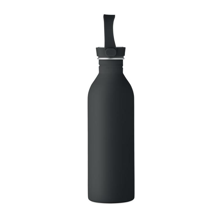 Sticlă cu perete simplu Svalur, 500 ml Negru