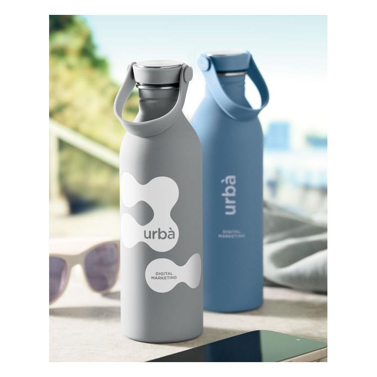 Sticlă cu perete simplu Svalur, 500 ml Gri