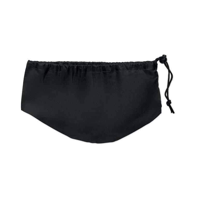 Pernă de călătorie pliabilă Wrap It Negru