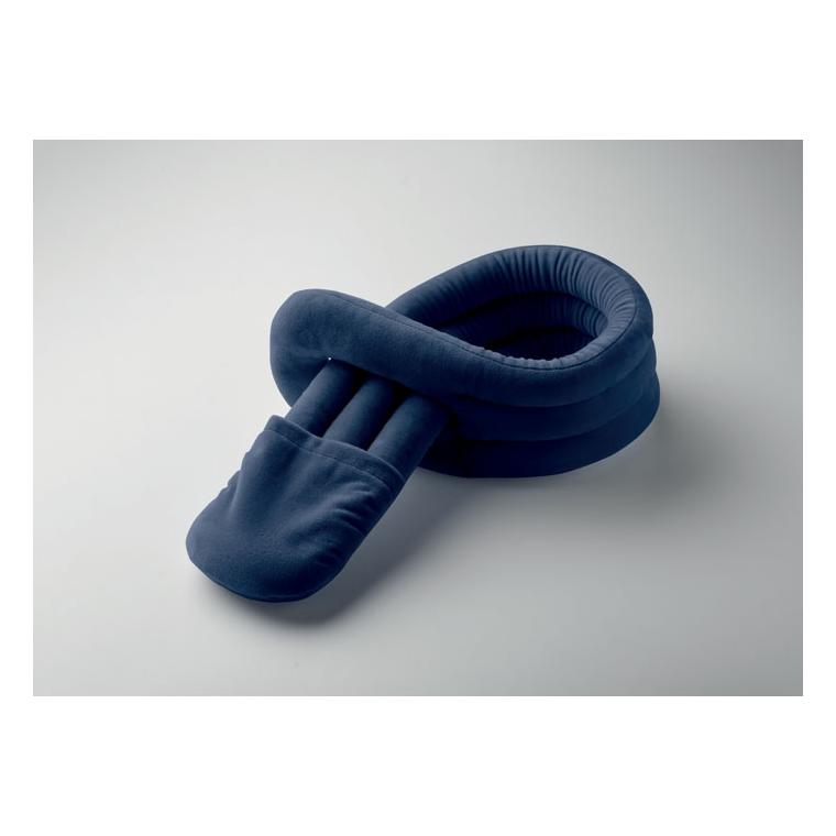 Pernă de călătorie pliabilă Wrap It Navy 
