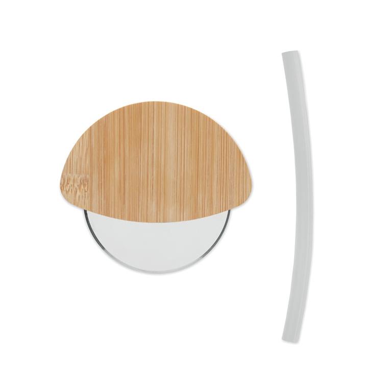Cutter rotund pentru pizza din bambus Napol Natur