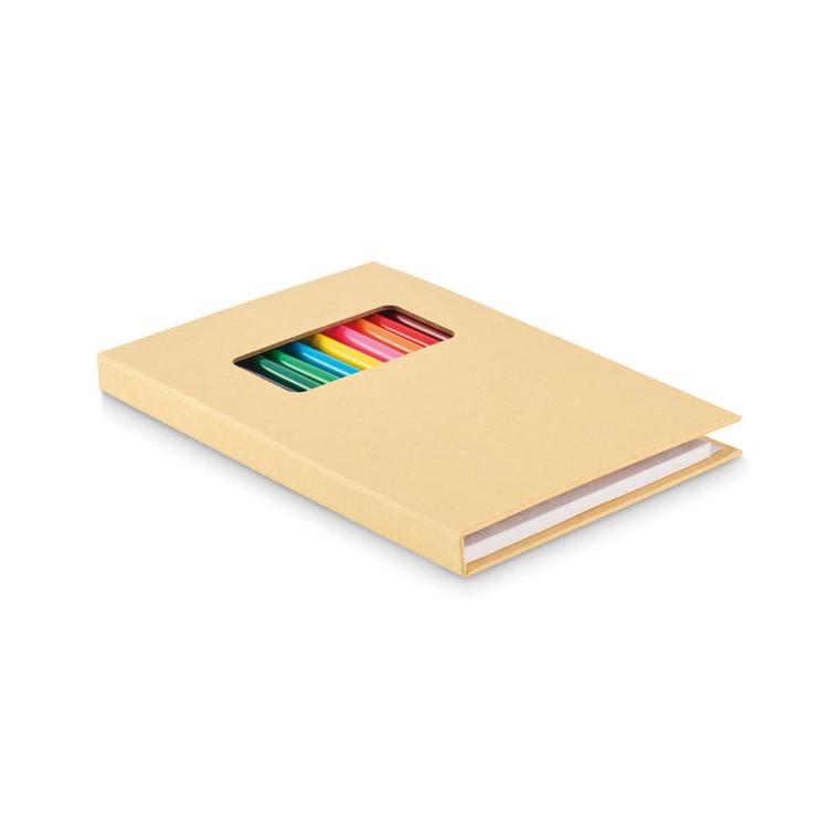 Set de desen pentru copii Funsketch Bej
