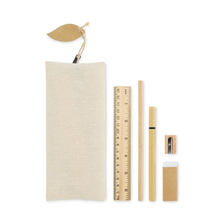Set de papetărie Jucoset Negru