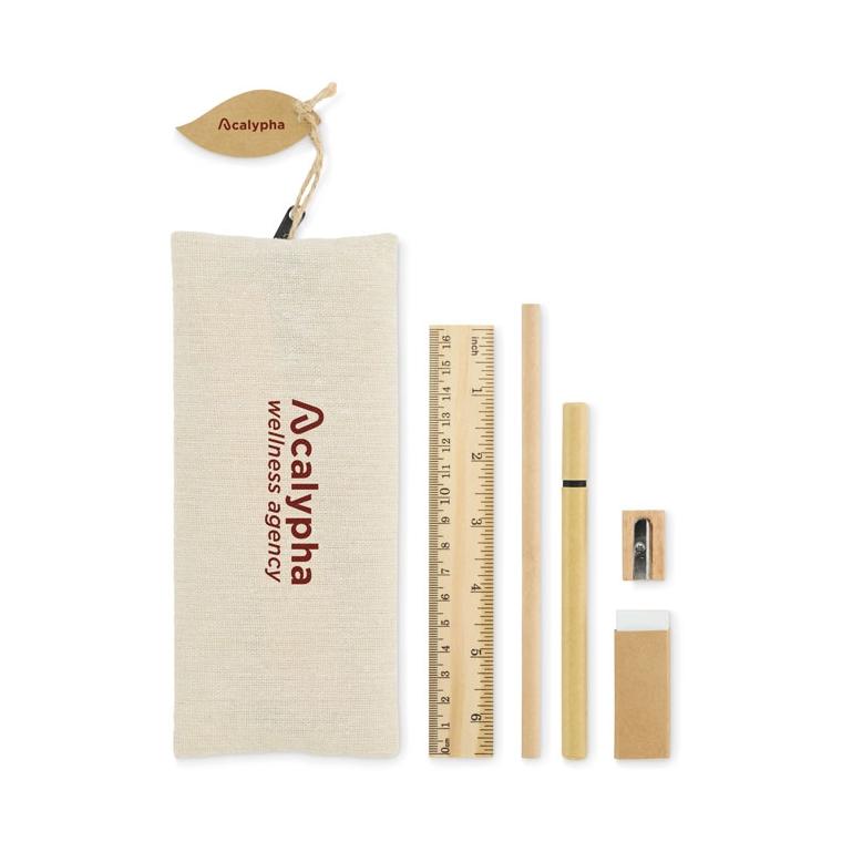 Set de papetărie Jucoset Negru