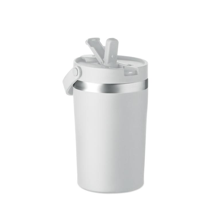 Pahar cu perete dublu Cozycup, 350 ml Alb