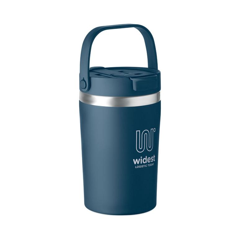 Pahar cu perete dublu Cozycup, 350 ml Navy 