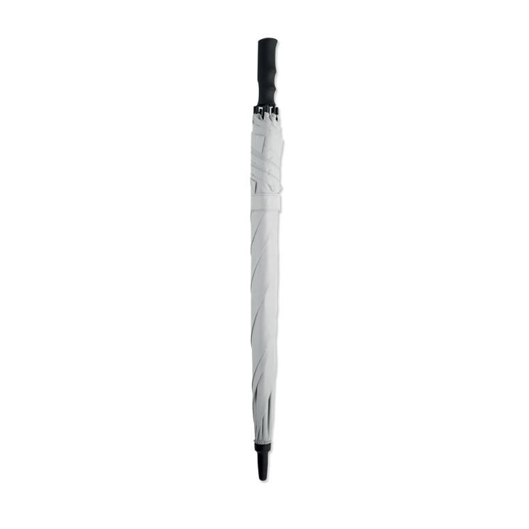 Umbrelă pătrată anti-vânt Amboli, 23 inch Alb