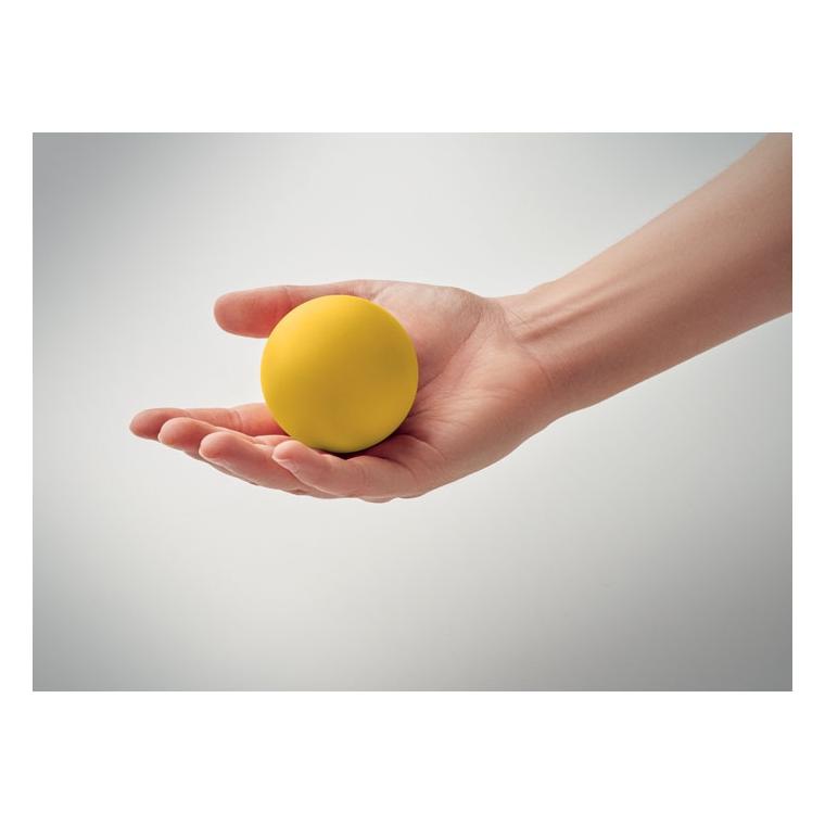 Minge săltăreață din cauciuc Funball Galben
