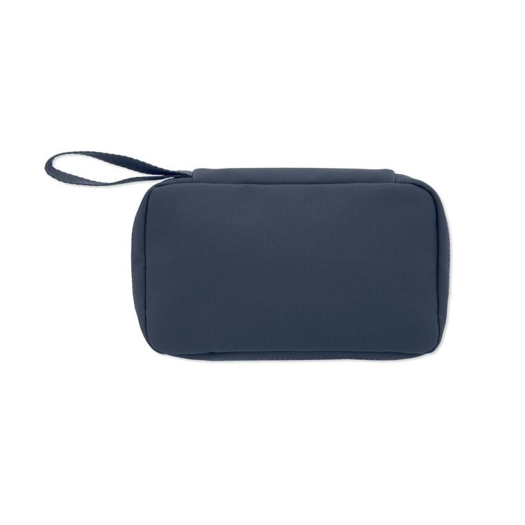 Geantă pentru cosmetice din RPET 600D Vanit Navy 