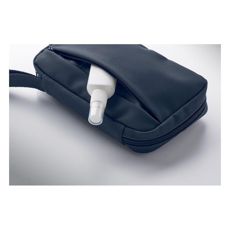 Geantă pentru cosmetice din RPET 600D Vanit Navy 